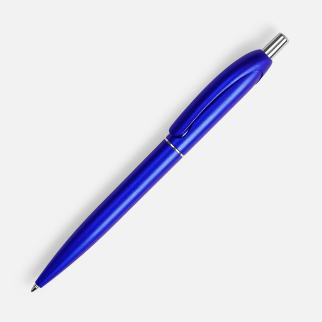 Ручка шариковая Bright Spark, синий металлик Ручка шариковая Bright Spark, синий металлик