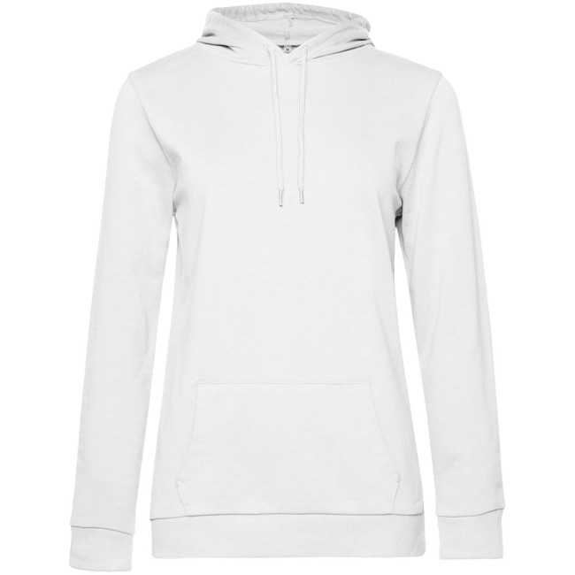 Толстовка с капюшоном женская Hoodie, белая Толстовка с капюшоном женская Hoodie, белая