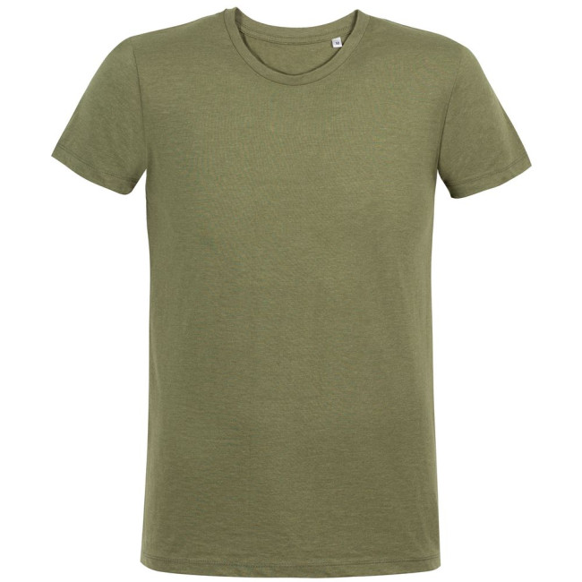 Футболка мужская Regent Fit 150, меланж хаки Футболка мужская Regent Fit 150, меланж хаки