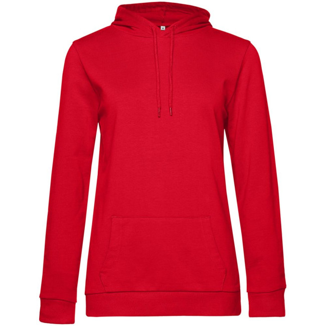 Толстовка с капюшоном женская Hoodie, красная Толстовка с капюшоном женская Hoodie, красная