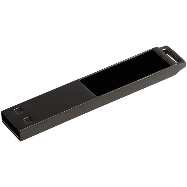 Флешка markBright Black с зеленой подсветкой, 32 Гб Флешка markBright Black с зеленой подсветкой, 32 Гб