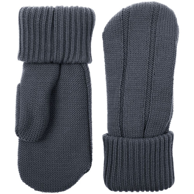 Варежки Knit Beat, темно-серые Варежки Knit Beat, темно-серые
