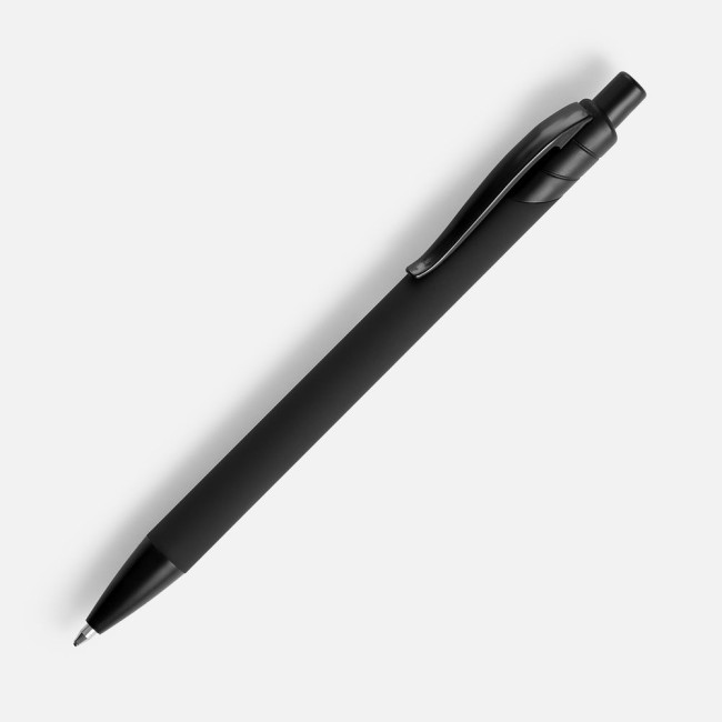 Ручка шариковая Undertone Black Soft Touch, черная Ручка шариковая Undertone Black Soft Touch, черная