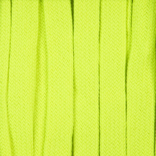 Плоский шнур Cord M, желтый неон, 60 см Плоский шнур Cord M, желтый неон, 60 см