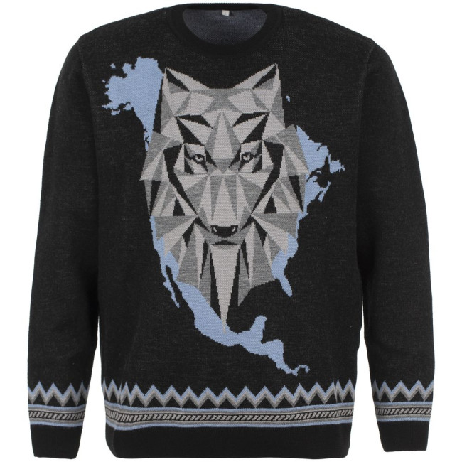 Джемпер Totem Wolf, черный Джемпер Totem Wolf, черный