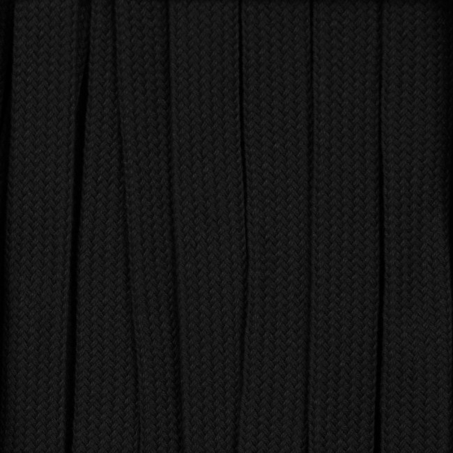 Плоский шнур Cord L, черный, 140 см