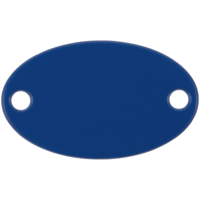 Шильдик металлический Alfa Oval, синий Шильдик металлический Alfa Oval, синий