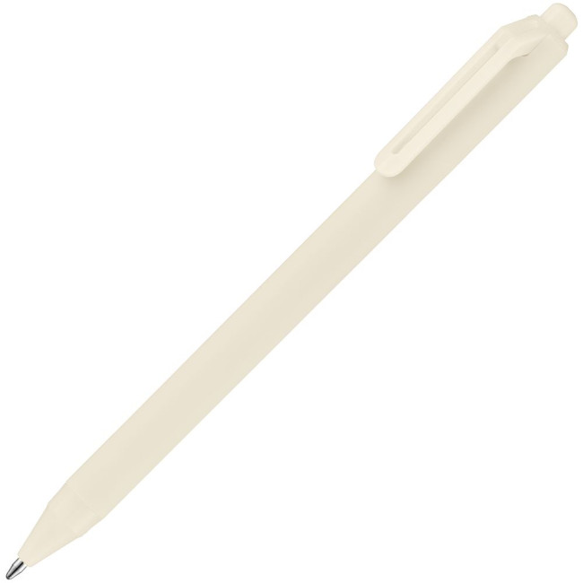 Ручка шариковая Cursive Soft Touch, бежевая Ручка шариковая Cursive Soft Touch, бежевая
