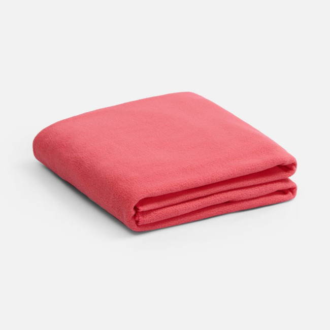 Флисовый плед Warm&Peace XL, розовый (коралловый) Флисовый плед Warm&Peace XL, розовый (коралловый)