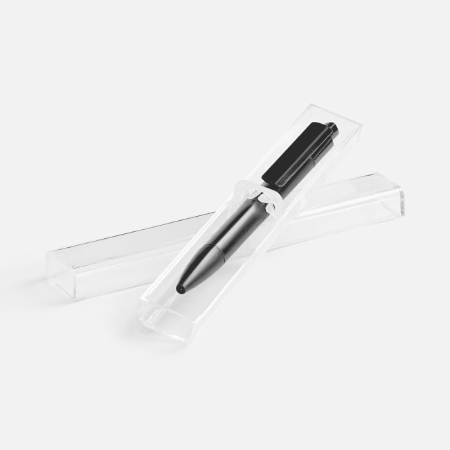 Ручка шариковая Prodir DS4 PMM-P в футляре, черная Ручка шариковая Prodir DS4 PMM-P в футляре, черная
