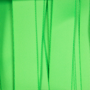 Стропа текстильная Fune 35 S, зеленый неон, 40 см