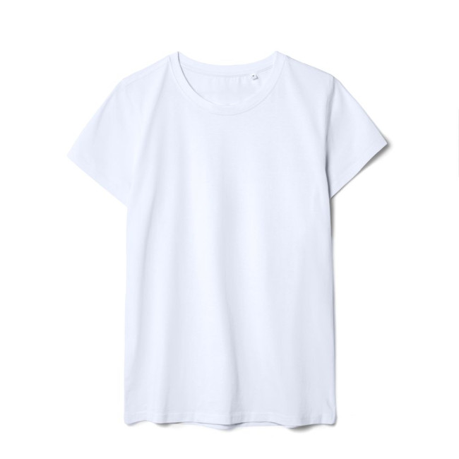 Футболка женская T-bolka Stretch Lady, белая (холодный оттенок) Футболка женская T-bolka Stretch Lady, белая (холодный оттенок)