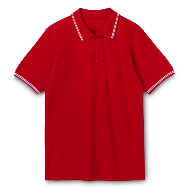 Рубашка поло Virma Stripes, красная Рубашка поло Virma Stripes, красная