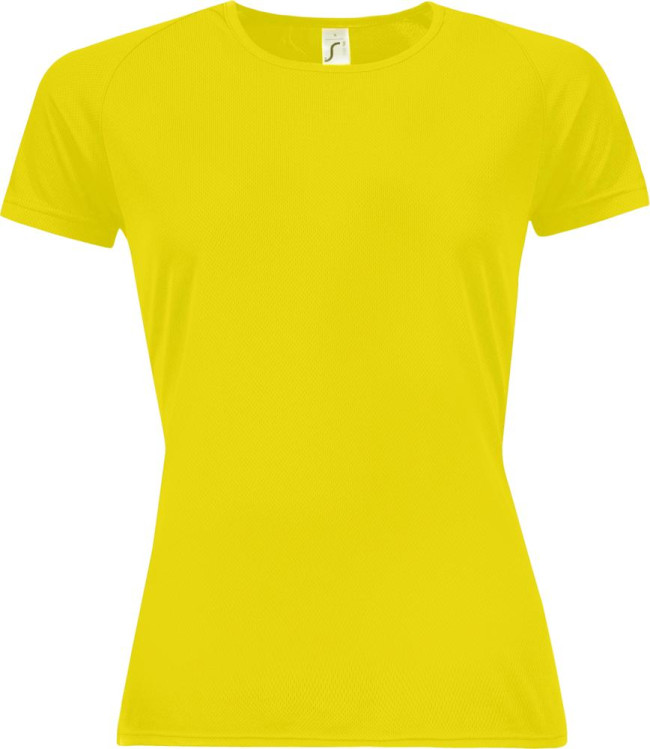 Футболка женская Sporty Women 140, желтый неон Футболка женская Sporty Women 140, желтый неон