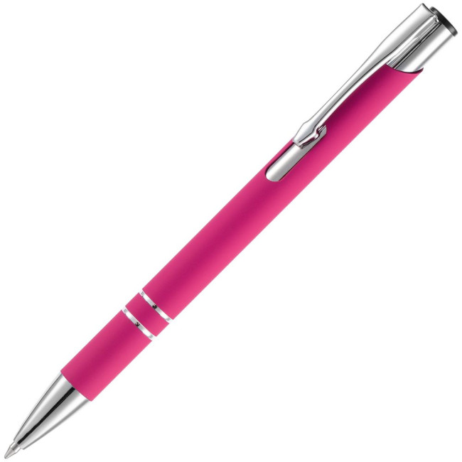 Ручка шариковая Keskus Soft Touch, розовая Ручка шариковая Keskus Soft Touch, розовая