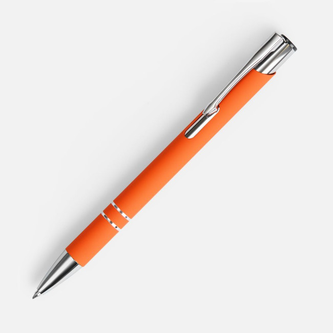 Ручка шариковая Keskus Soft Touch, оранжевая Ручка шариковая Keskus Soft Touch, оранжевая