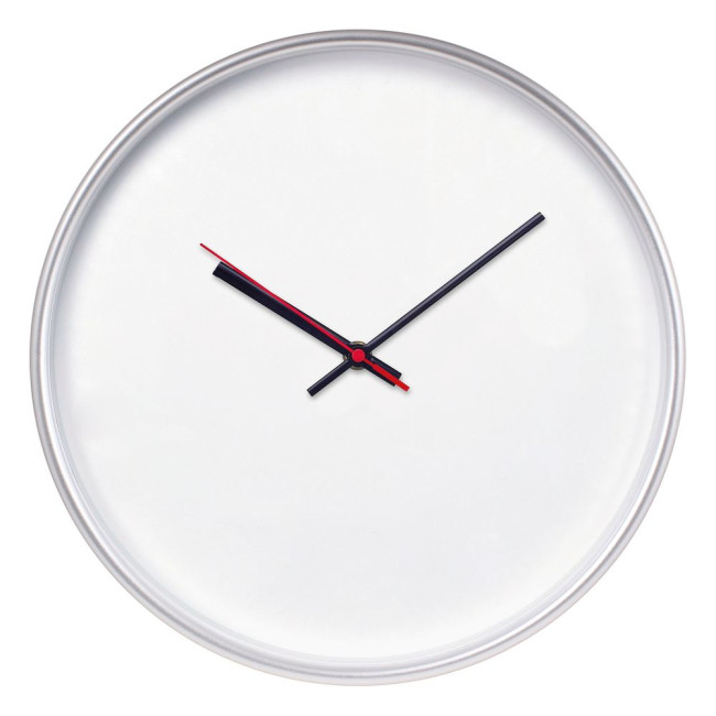 Часы настенные ChronoTop, серебристые Часы настенные ChronoTop, серебристые