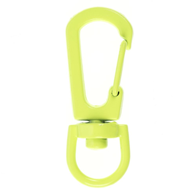 Застежка-карабин Snap Hook, S, желтый неон Застежка-карабин Snap Hook, S, желтый неон